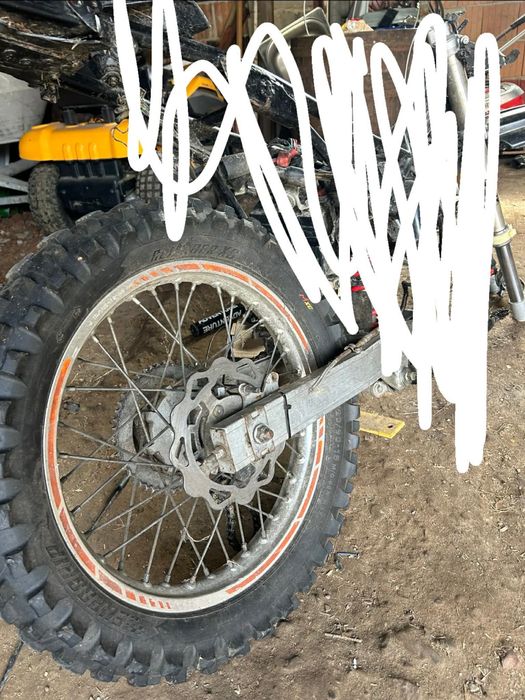 Koło cross na czesci