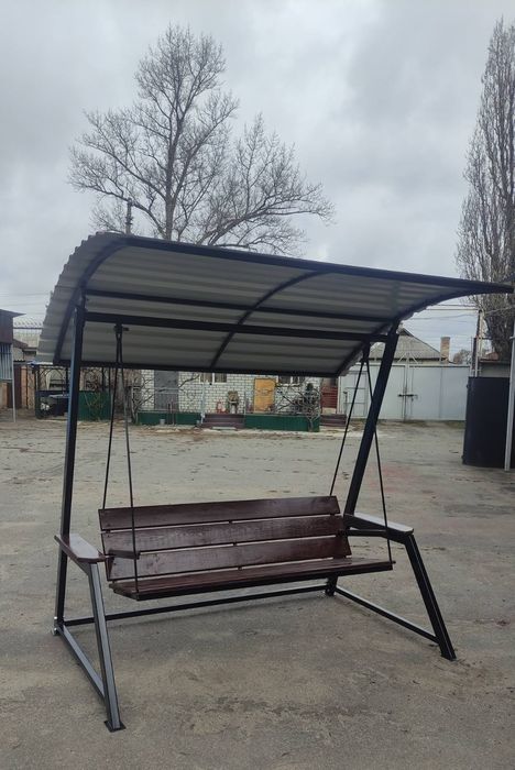 Вироби із металу, мангал, садова гойдалка, лавка садова
