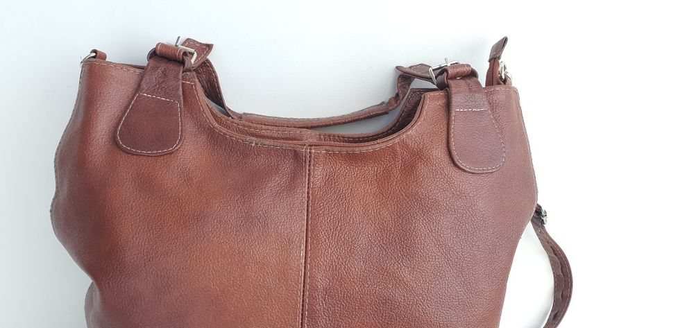 Duża Torebka ze skóry naturalnej