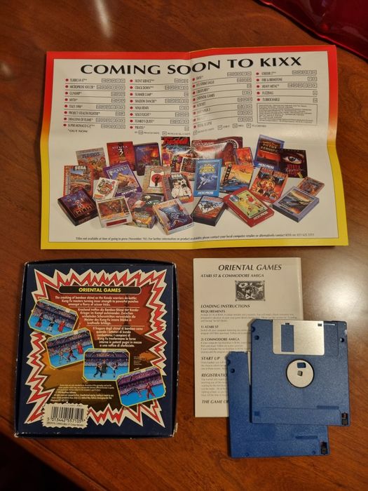 Oriental Games Atari ST jogo computador