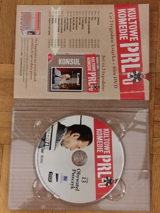 Obywatel Piszczyk DVD Kultowe komedie PRL-u