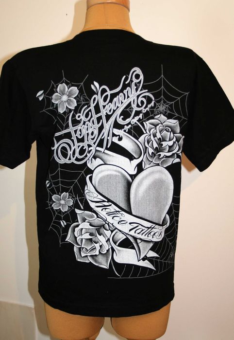 Koszulka z Krótkim rękawem czarny T-shirt HOT Eagle rozmiar: M