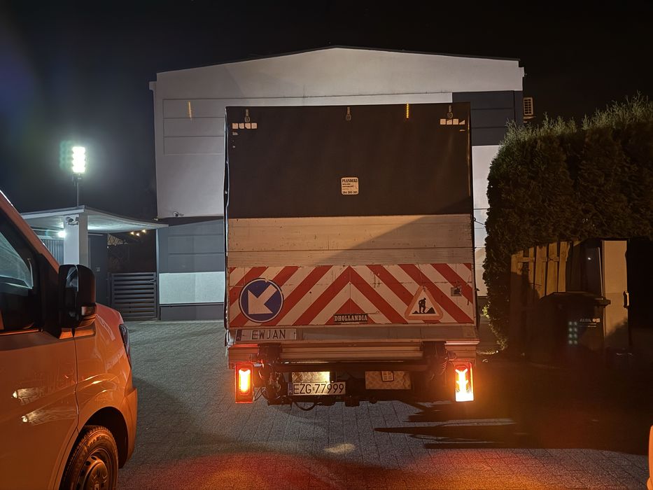 Renault Master plandeka winda