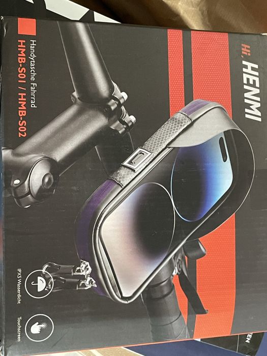 Suporte telemovel impermeavel para mota ou bicicleta