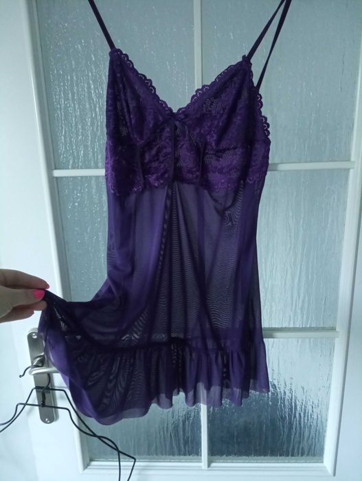 Kobiecy komplet tiulowy,XL