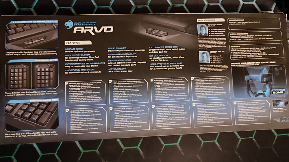 Teclado Roccat Arvo