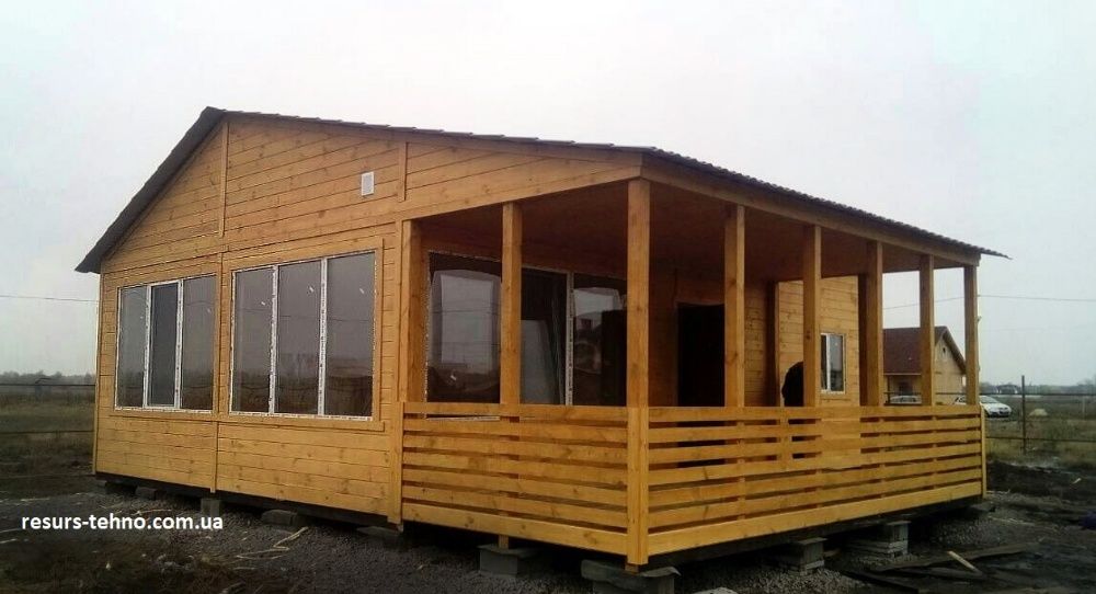 Модульний каркасный тёплый дом  заказать по хорошей цене