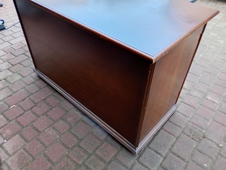 Biurko stylowe lite drewno