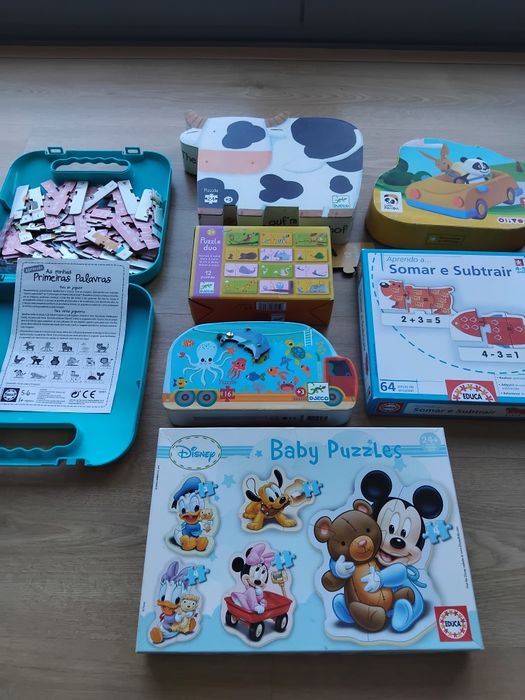 Puzzle (conjunto de 7 Puzzles de criança)