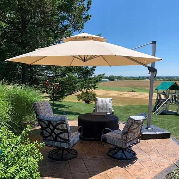 PURPLE LEAF Metalowy pawilon ogrodowy, pergola, 300 x 365 cm