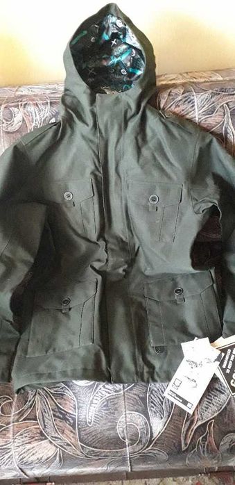 BURTON Ronin Gore-Tex Cheetah kurtka snowboardowa męska z USA rozm. S