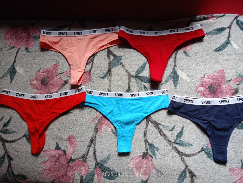 Zestaw majtek stringi nowe