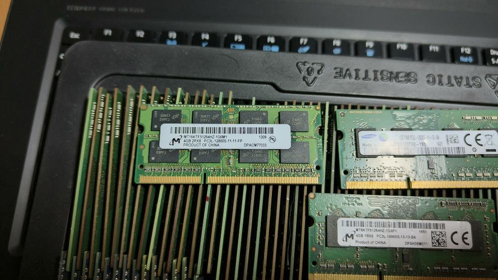 Оперативная память 4Гб Ddr3L So DIMM для ноутбука