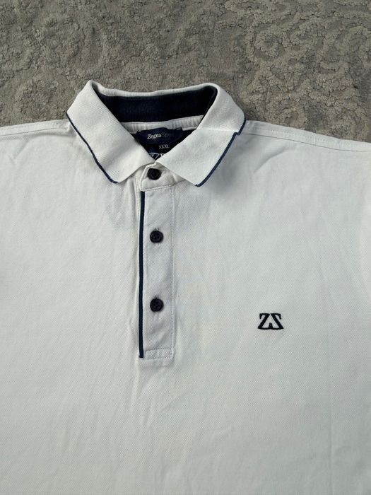 Koszulka Polo Ermenegildo Zegna Sport Biała