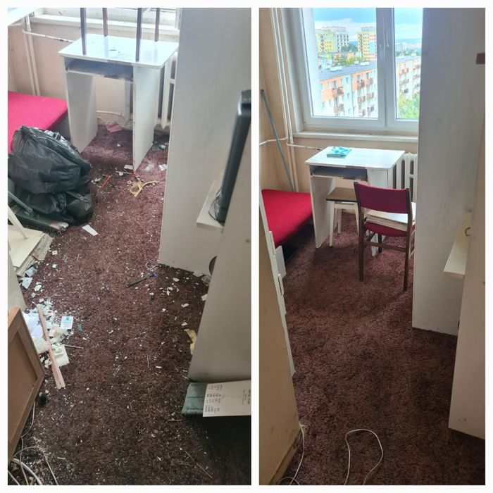 Sprzątanie, Sprzątanie po remontach, po wynajmie, po zbieractwie