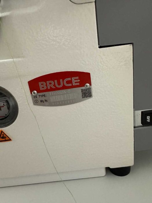Закріпочна машина Bruce T-1900GSK-D не використовувалася