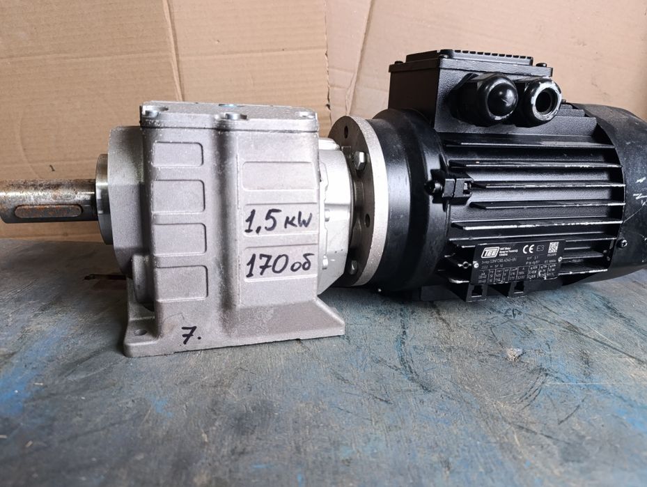 Мотор-редуктор 1,1 1,5 2,2 кВт.