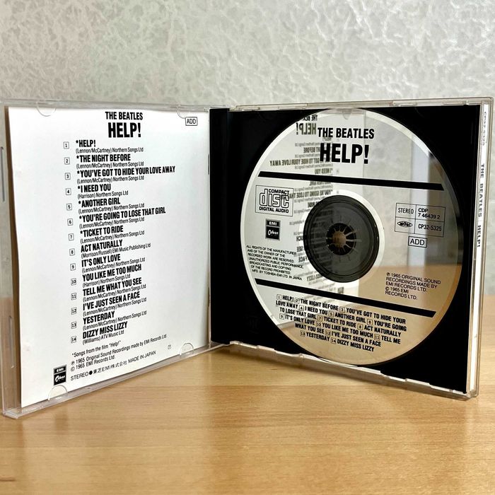 CD The Beatles — Help! (Japan, 1987)