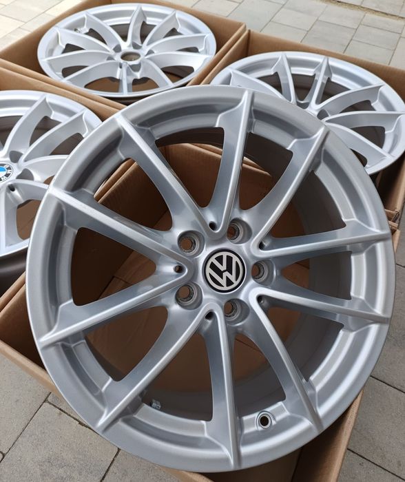 Felgi 16" 5x112 BMW OEM G20 G30 X1 X3 Audi A4 A8 Q7 VW Srebrne Nowe | #B1