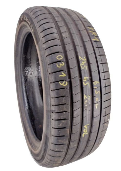 1x 245/45 R20 Pirelli Pzero VOL  opona letnia 6,5 mm / montaż kurier