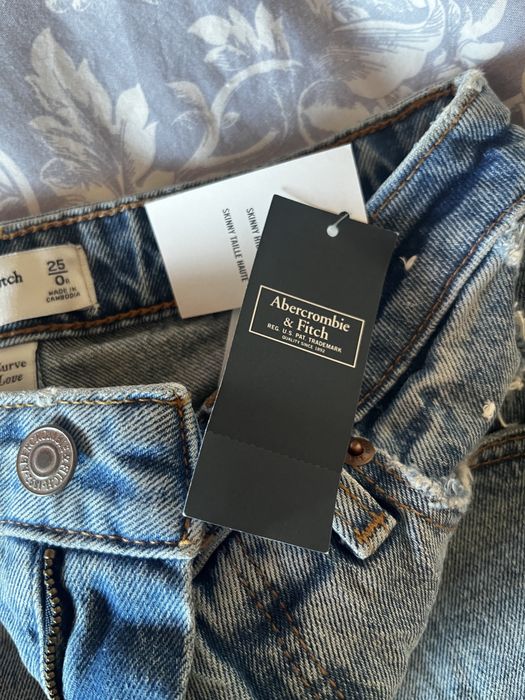Nowe jeansy Abercrombie & Fitch
