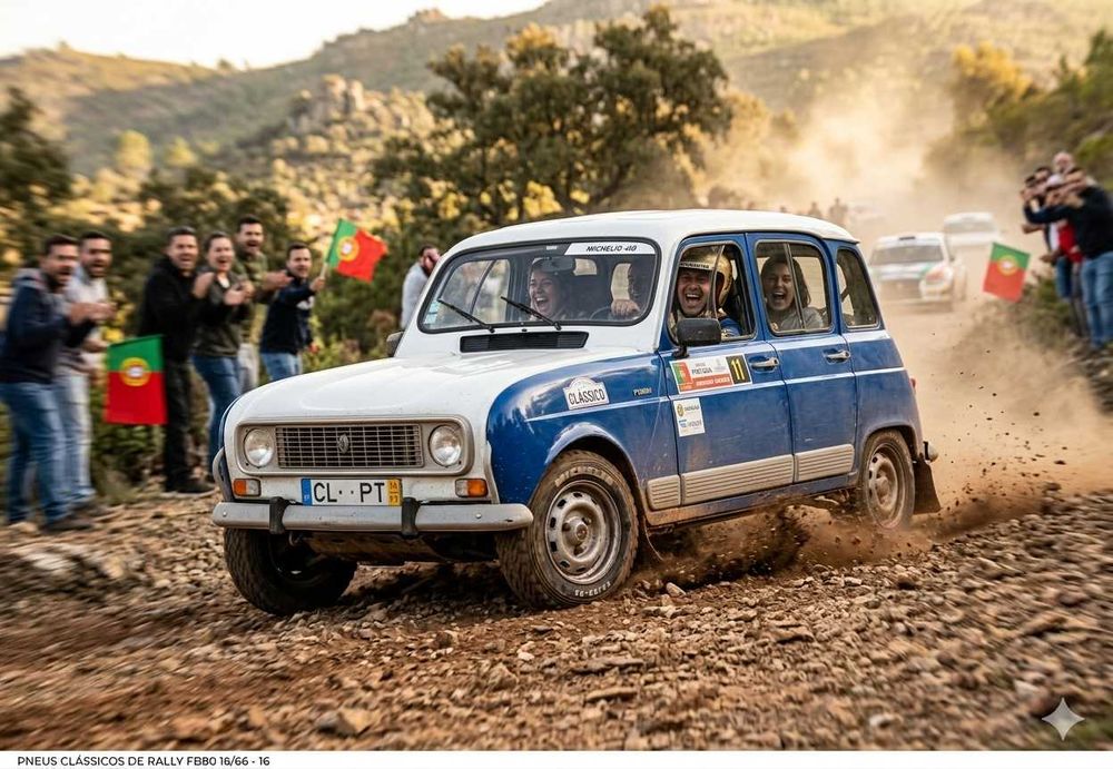 Pneus Rally – Jante 16 Michelin FB80 16/66 - 16