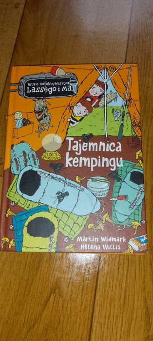 Książka tajemnica kempingu