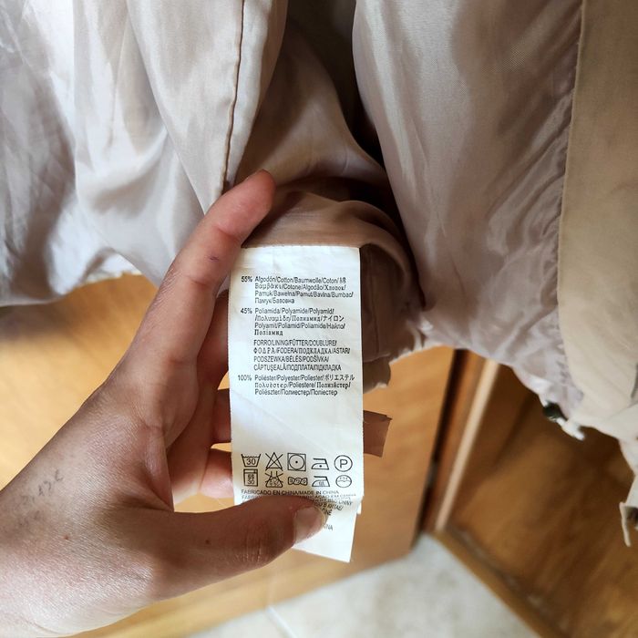 Gabardine beje de menina Mayoral