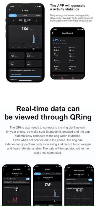 smart ring rubicon r6 gold size-8(us) smarub320