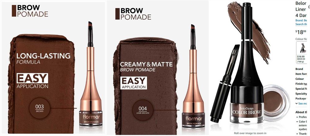 Помада для бровей Flormar Brow Pomade