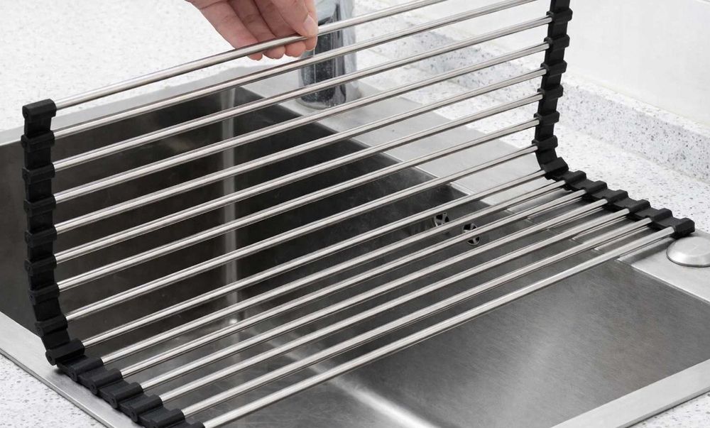 Ociekacz zwijany na zlew 30×45 cm mata do naczyń