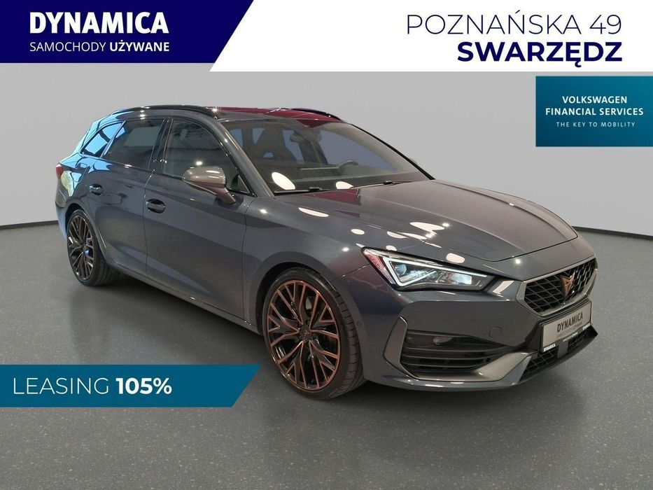 Cupra Leon Sportstourer VAT 23% VZ 2.0TSI 310KM DSG 4drive 2024 r., salon PL, I właściciel
