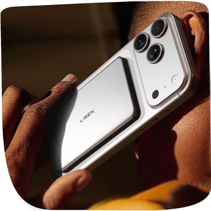 Powerbank Magsafe Slim, 5000 mAh, carrega sem fios - Nova, SELADA