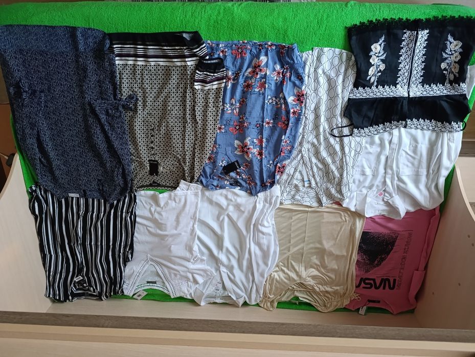 Фирменные блузки рубашки футболки корсет 48-50 Л-ХЛ