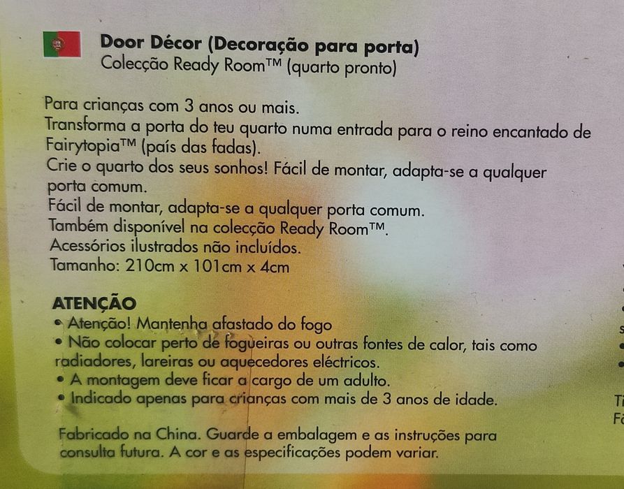 Cortina p/ Porta ou Janela Barbie (últimas unidades)