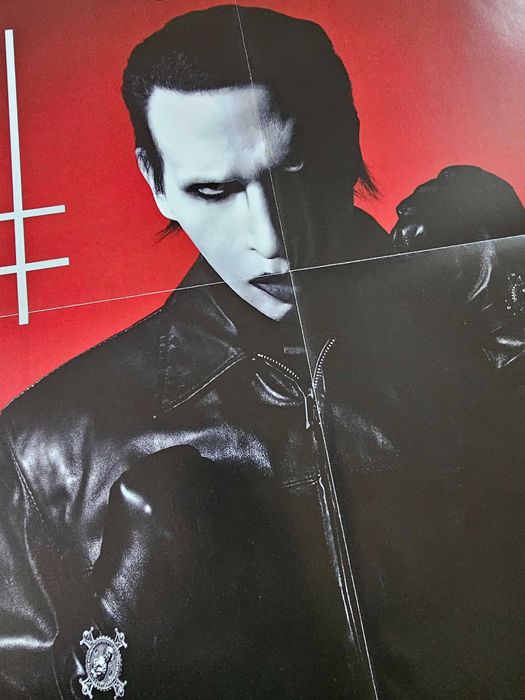Marilyn Manson - Duży plakat z 2025 r. - Format A2 ok. 40 x 55 cm NOWY