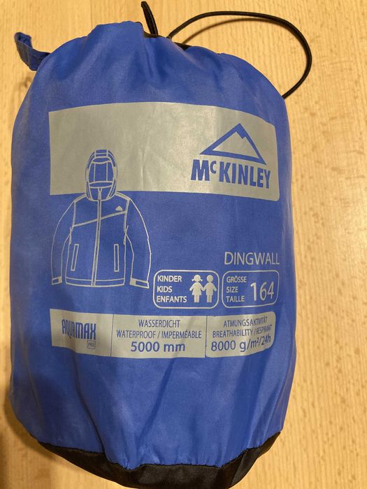 kurtka McKinley AQUAMAX 164 z membraną nowa