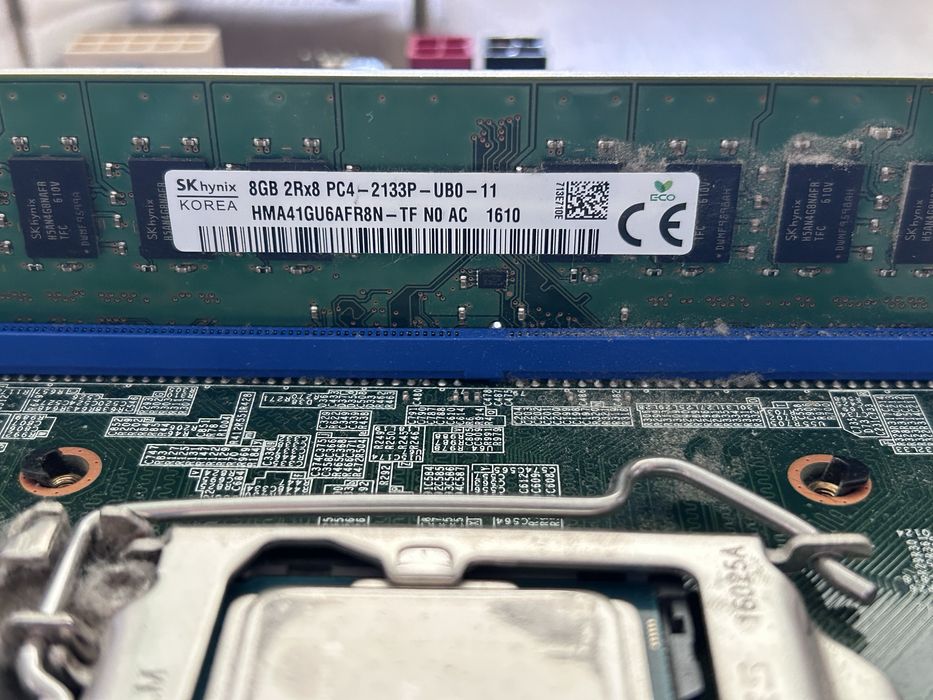 Zestaw intel i5 6400 , RAM 8GB , płyta Lenovo IH110MS