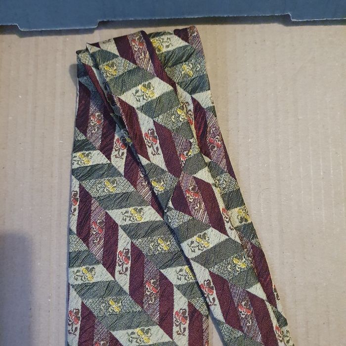 Krawat męski Kenzo Homme jedwab(k-4)OK