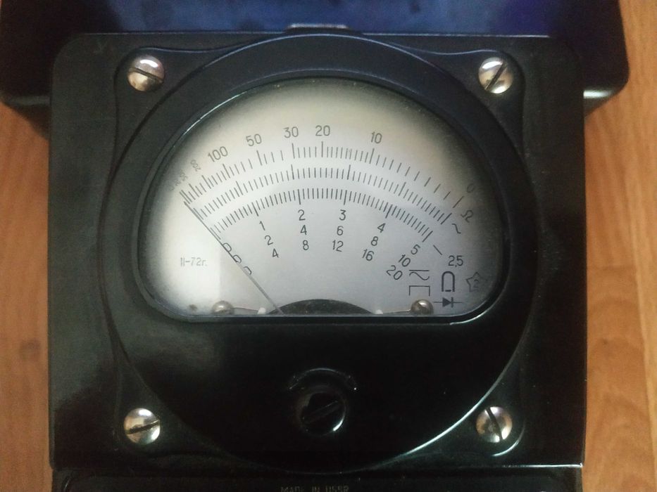 Тестер АВО-6. Рабочий