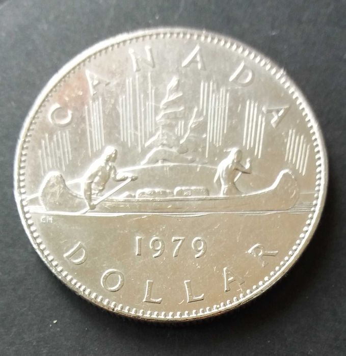 1 dólar do Canadá, de 1979.