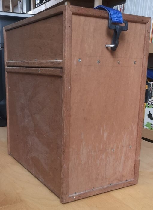 Caixa de madeira para carros slot