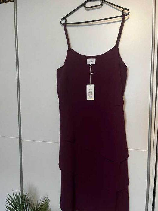 Nowa maxi sukienka Zizzi | 46/48 | Śliwkowa