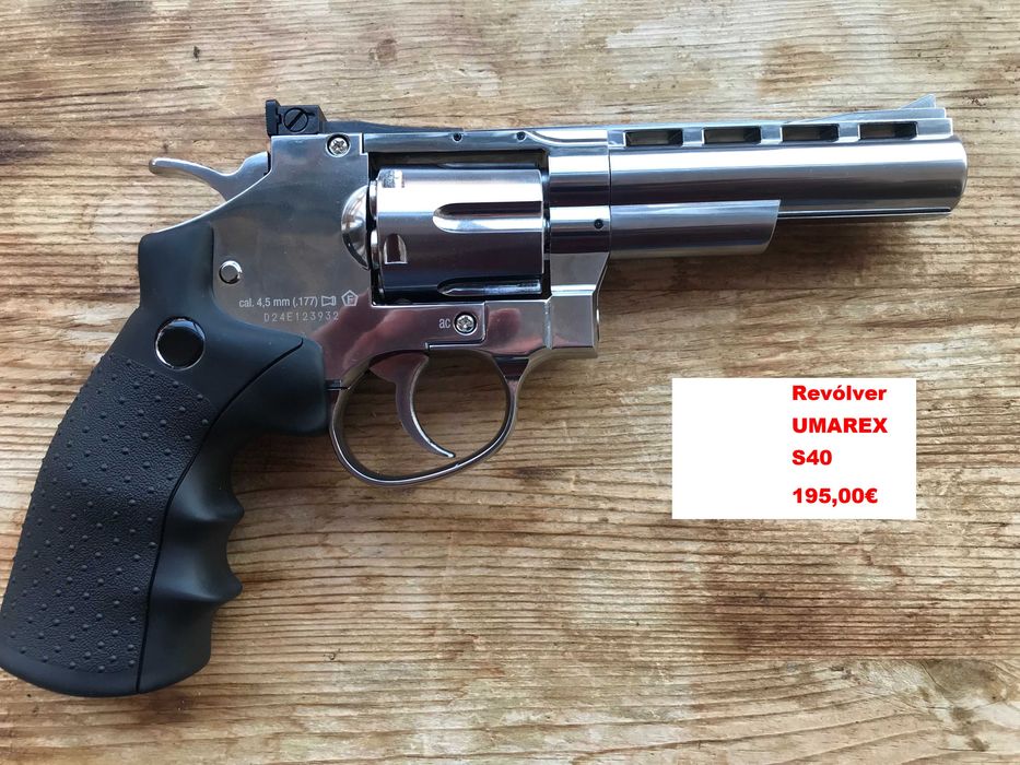 Revólver Pressão de Ar(CO2) 357 Borner+DAN WESSON 8"+Smith&Wesson M29