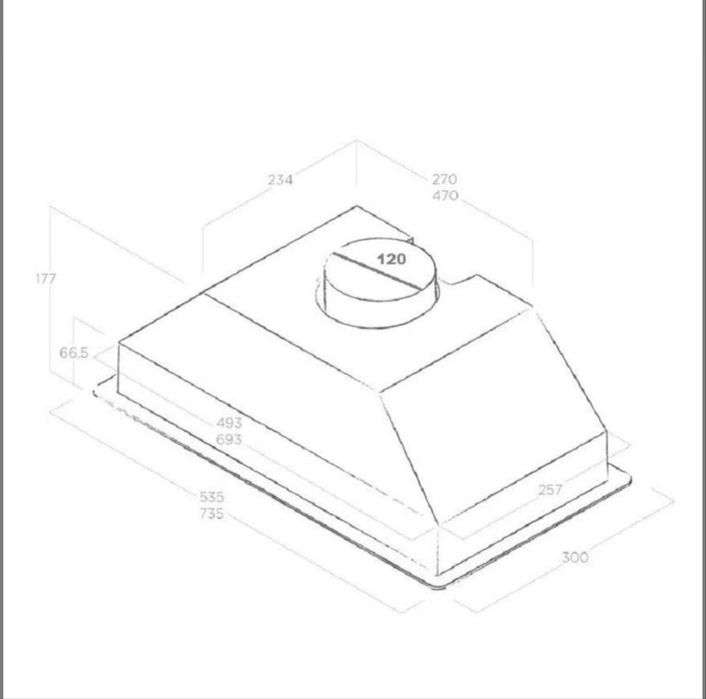 Витяжка Elica ERA C BL/A/52
