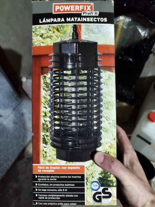 Lampada UV insetos lidl NOVO 10 euros