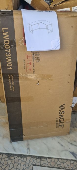 Secretária para Escritório em Forma de L