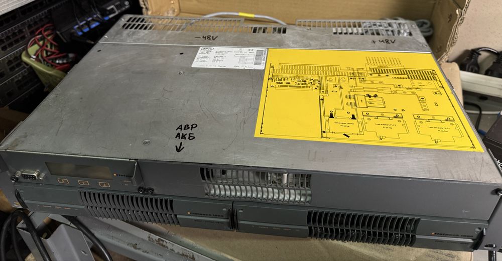 Швидка зарядка для Lifepo 48V, Eltek Flatpack   3,6КВт на три модулі