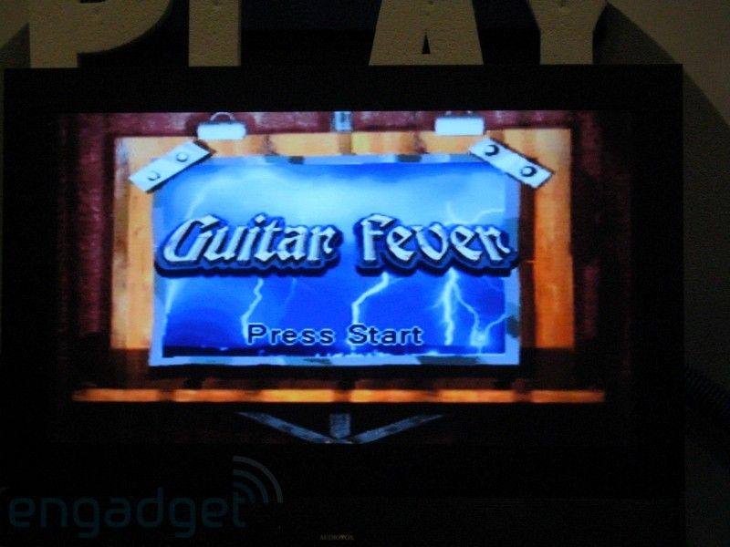 Guitarra para criança Guitar Fever Plug & Play - Brinquedo