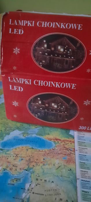 300 Lampek na choinkę Led